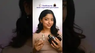 Ranking all my perfumes. Rank #1 goes to? 🤔 #ashortaday #shorts