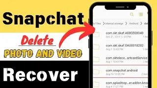 Snapchat se delete photo wapas kaise laye | Snapchat delete photo recover kaise kare (2024)