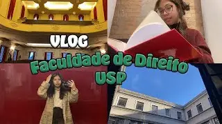 VLOG | FACULDADE DE DIREITO USP - organizando evento, aulas, livros