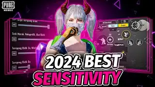 PUBG 2024 NO RECOIL/ZERO RECOIL SENSITIVITY CODE | BGMI BEST SENSITIVITY SETTINGS.