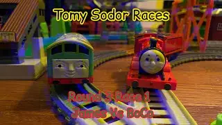 Tomy Sodor Races | Round 3 Race 1 | James Vs BoCo