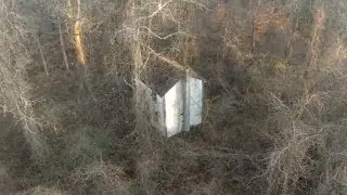 I found a free abandoned house in the woods on a property I own.