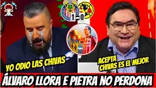 💥😎CHIVAS HUMILIATES AMÉRICA 1-0! ÁLVARO CRIED LIVE! MILITO LOSES 2 PLAYERS😲CHIVAS NEWS TODAY