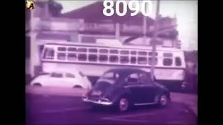 ARARAQUARA - SP   E  SEUS TRÓLEIBUS - NO FINAL DA DÉCADA DE 1970