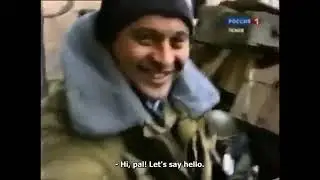 Dying in Chechnya! January 1995! English subtitles