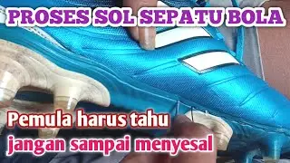 How to Sew Neat Football Shoe Soles for Beginners