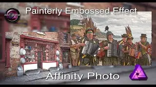 Painterly Embossed Effect Affinity Photo
