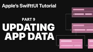 Updating App Data - Following Apple's SwiftUI tutorial PART 9