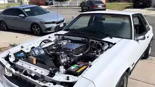 Supercharged heads , cam , intake ,Foxbody mustang lx notchback ..
