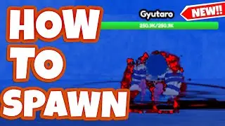 HOW TO SPAWN GYUTARO BOSS In Anime Fighting Simulator X! Roblox