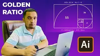 Golden Ratio Ai #adobe #illustrator #videodars #goldenratio