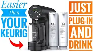 Ecoviva Countertop Reverse Osmosis System RO (4 Stage Filtration) Zero Installation Full Review 💯😁