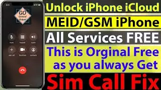 How to iCloud Bypass, Fix All iPhone Errors in Full Free Sim Call Fix | All iPhone Services are Free
