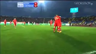 Футбол.Россия-Люксембург.1:0 Александр Кокорин
