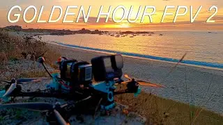 Ocean Golden Hour Line FPV 2 - Plage de Menehan - Vega Gravity 7 inch LongRange