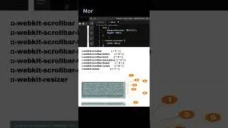 Custom Scrollbar in HTML CSS | #shorts