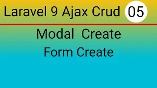 Laravel 9 Ajax Crud With Live Search and Pagination in Bangla | Modal Page and Form| P-05