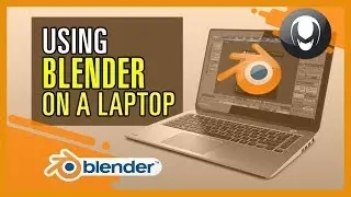 Blender Beginner Tutorial - How to use blender 3d on a laptop