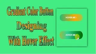 How To Create Gradient Color Button In HTML | CSS  (Button Design)