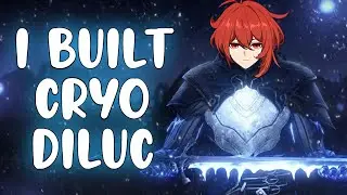 Cryo Diluc vs Childe Boss | Genshin Impact meme build #1