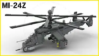 LEGO Mil Mi-24 Z | HIND Z - Minifigure Scale