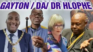 Gayton Mckenzie / DA in Court / DR HLOPHE / APARTHEID IS PRIVATIZED