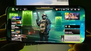 Playing COD: Warzone Mobile on iPhone 15 Pro (Max Settings + HandCam)