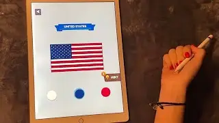 😴 Ipad ASMR - 🏴‍☠️Painting Flags (3) - Upclose Whispers / Mouth Sounds