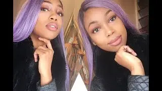 UNICORN PURPLE HAIR | Install and Initial Review