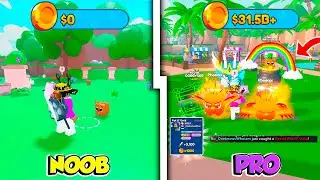 Went From Noob To Pro in Pet Catchers - And I Got 3 OP SECRET PETS (Pot o Gold🌈)