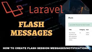 flash messages in laravel 11 | laravel 11 flah session messages