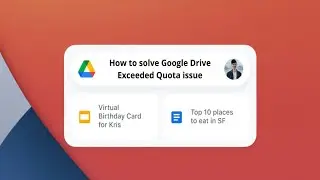 Google Drive Limit Exceeded | Sorry, you can't view or download this file at this time