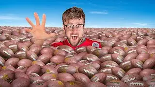 Attempting 100 Football Extreme Challenges!