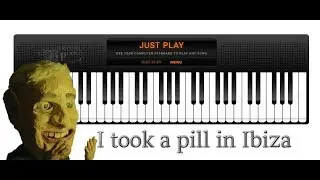 Virtual Piano - I took a pill in Ibiza