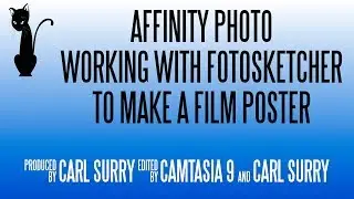 Affinity Photo - Working with FotoSketcher to make a Film Poster