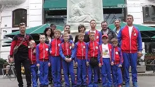 На автобусе за медалями