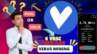 2024 VERUS SOLO/POOL MINING ON ANDROID MOBILE FOR BEGINNERS 