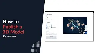 How to Publish a 3D Model