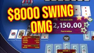 ABSOLUTELY WILD SESSION!! $8000 SWING!!  SLOTS, TABLE GAMES AND MORE! Oct 10th 2023