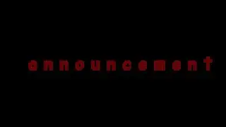 announcement