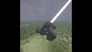 Space Engineers (E6) struck by lightning