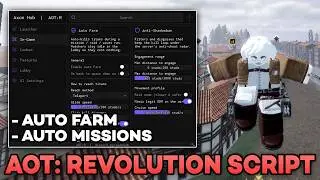 [FREE] Attack on Titan: Revolution Script | Auto Farm, Auto Mission, Auto Raid, Auto Wave