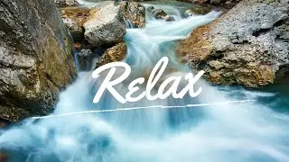 Relaxing River Sounds - Peaceful River - 2 Hours Nature Video -White Noise for Sleeping, Study.