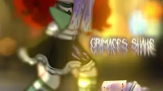 //🧋💀 Grimace Shake 💀🧋// ¡¡Meme/trend!! gacha ❤️.Lover Red.❤️