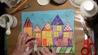 Collage Houses