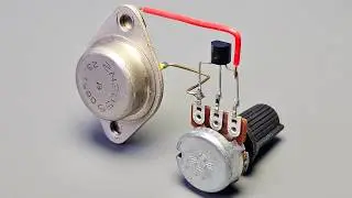 Simple Current Control Circuit Using 2N3055