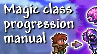Terraria - 1.4.2 Master Mode magic class progression guide (spell overlord!)