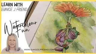 Escape into the World of Watercolour: Painting Fun Tree Frogs
