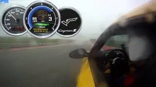 Chin Motorsports COTA - Cayman R: 2m54.4s (full wet)