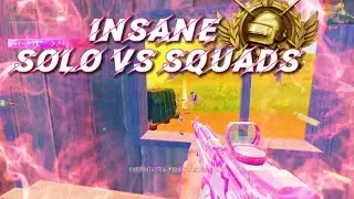 Insane Solo Vs Squad | Chinese pro player | PUBG Mobile Montage | 1Vs4